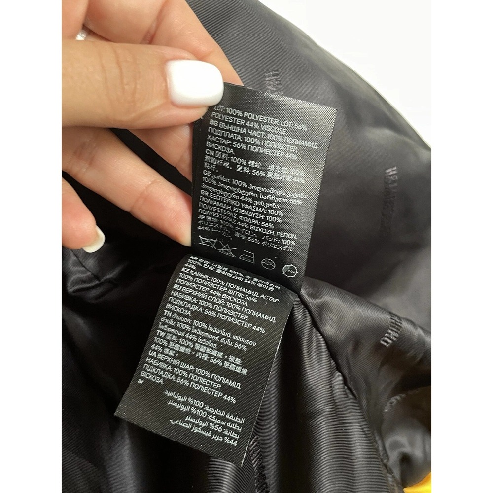 Moschino H&M by Jeremy Scott‎ Yellow Puffy Skirt EU 38/US 6 A2 - Picture 10 of 12